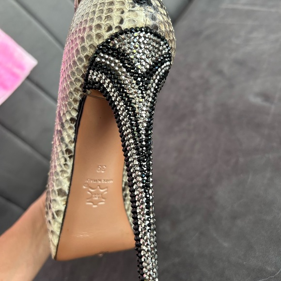 Python high heels, size 39, Leather-Italian, Like new - Picture 12 of 15